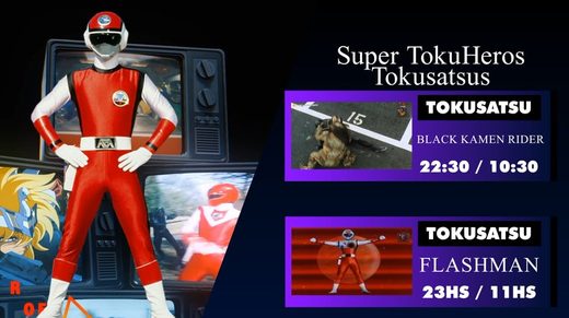 Maratona Tokusatsus — Super TokuHeroes